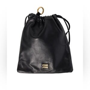 Miu Miu 
Logo Pouch bag